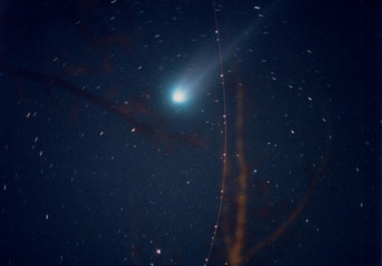 comet hyakutake - obrazy, fototapety, plakaty