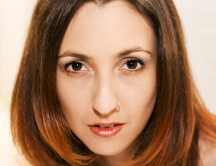 Fototapeta premium cover girl