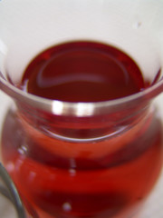 pichet de vin rosé