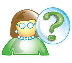 teacher question icon