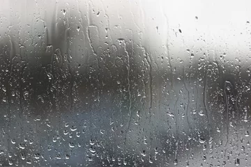 Fotobehang regen am fenster © Bernd Kröger
