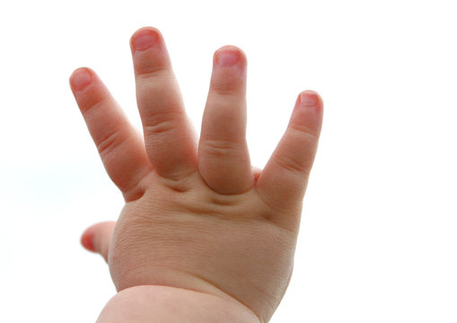 main de b&eacute;b&eacute;