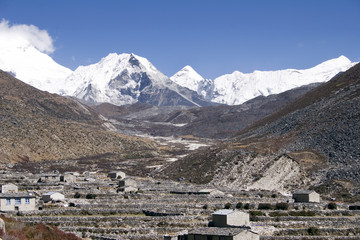 dingboche and island peak - nepal