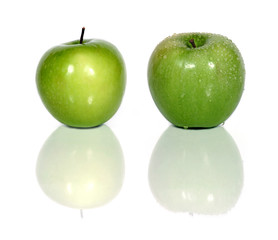 green apples