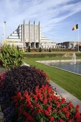 Crédence de cuisine en verre imprimé Bruxelles expo 58 in brussel