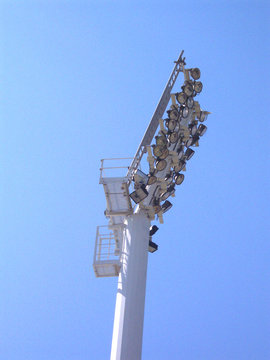 projecteurs de stade