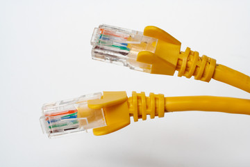 two network cables