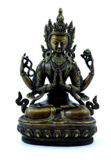 buddhist effigy