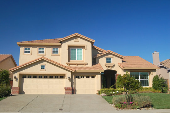 house in the suburbs