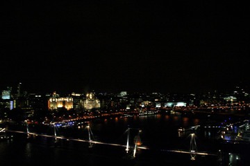 Obraz na płótnie Canvas london in der nacht