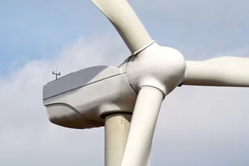 Photo sur Plexiglas Moulins detail of wind turbine