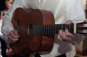 Fototapeta premium wedding performer