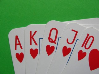 hearts royal poker
