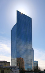 Obraz premium skyscraper with halo
