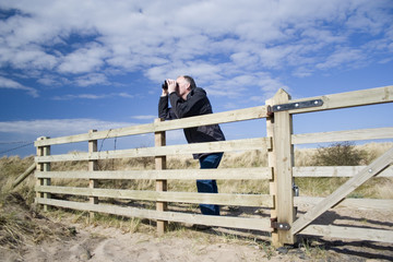 man birdwatching 2