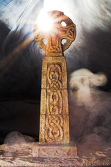 mysterious celtic cross v