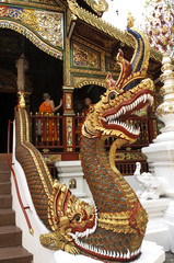 Fototapeta premium thailand, chiang rai: temple