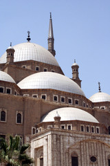 Fototapeta na wymiar m. ali mosque at citadel in cairo