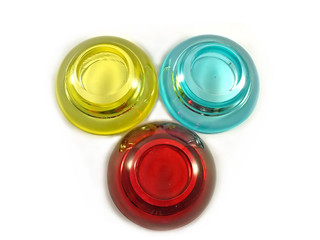 candle holders triangle