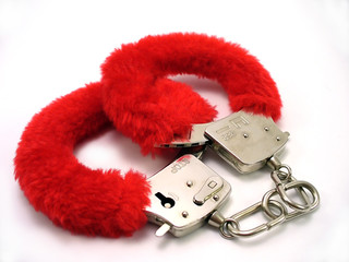 christmas hand cuffs