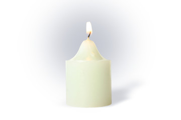 white candle