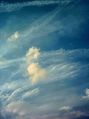 Hd Gedruckt Abstrakte Farben Wolken Gruppe Malerei Leinwand Print