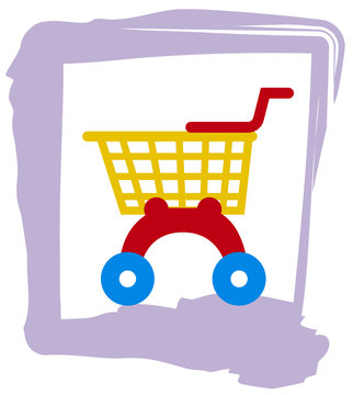 toy shopping trolley