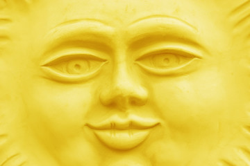 sunny face front