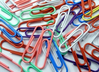 color paper-clips