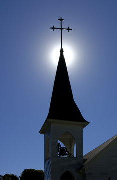 Church Spire And Belfry