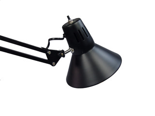 black desk lamp