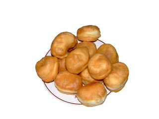 sweet dought on plate