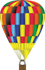hot air balloon illustration