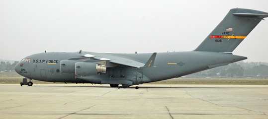 military transport plane