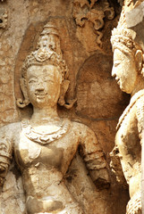 Fototapeta na wymiar Tajlandia, Chiang Mai: wat Jedyod świątynia