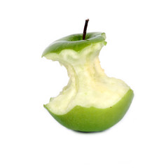 green apple core