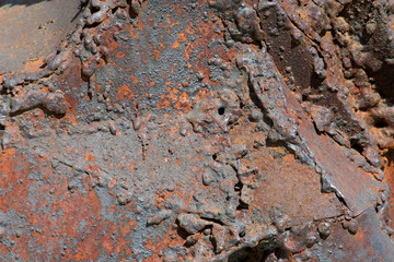 corrosion of metal