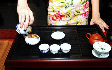 chinese tea preparation