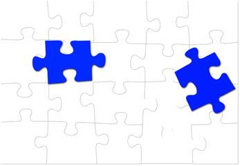 Fototapeta premium puzzle