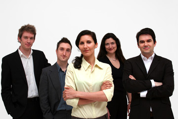 team business - 5 people