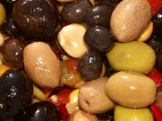 assortiment d'olives