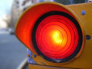 semaforo en rojo