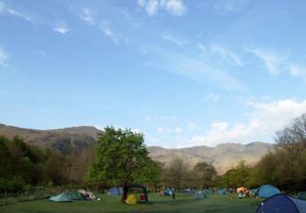campsite scene
