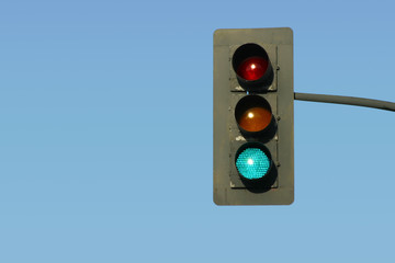 green traffic light