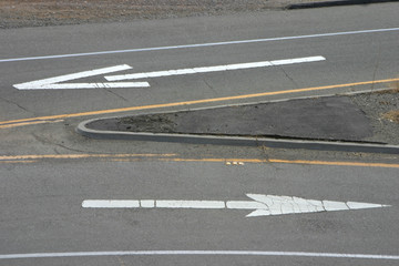 road arrows 3