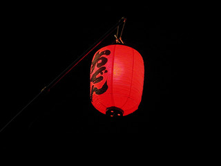 japanese red lantern