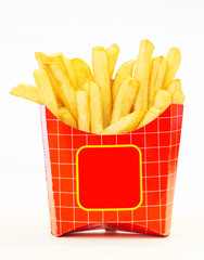 fries in box