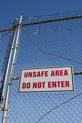 unsafe sign 1