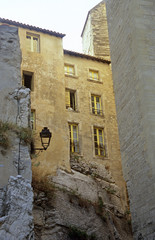 ancient houses - avignon, france