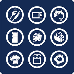 food and kitchen icons (set 9, part 2)